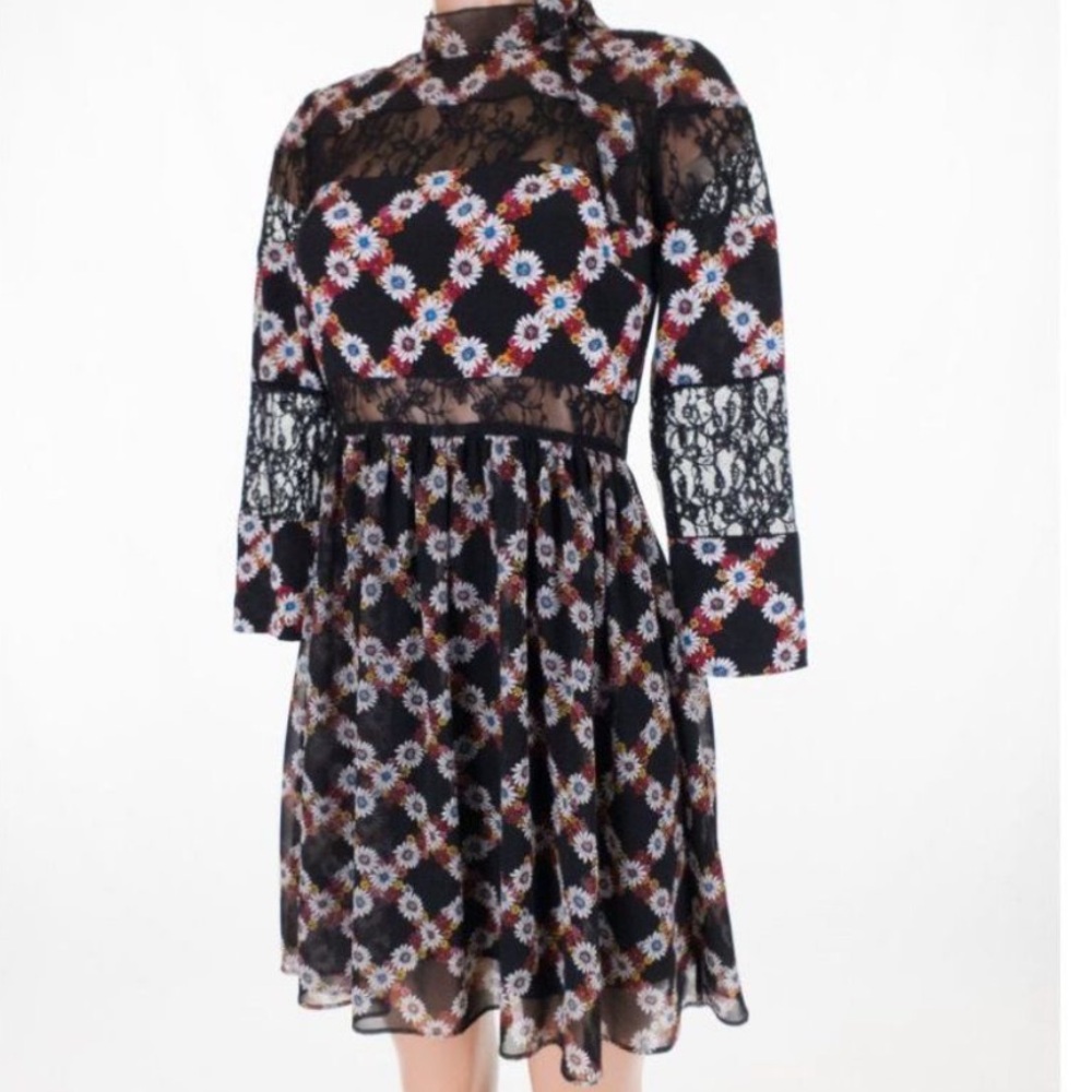 Sandro Floral Dress